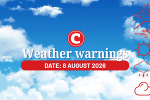 Weather forecast for 8 August 2026