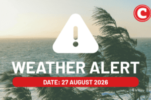 Weather forecast for 27 August 2026