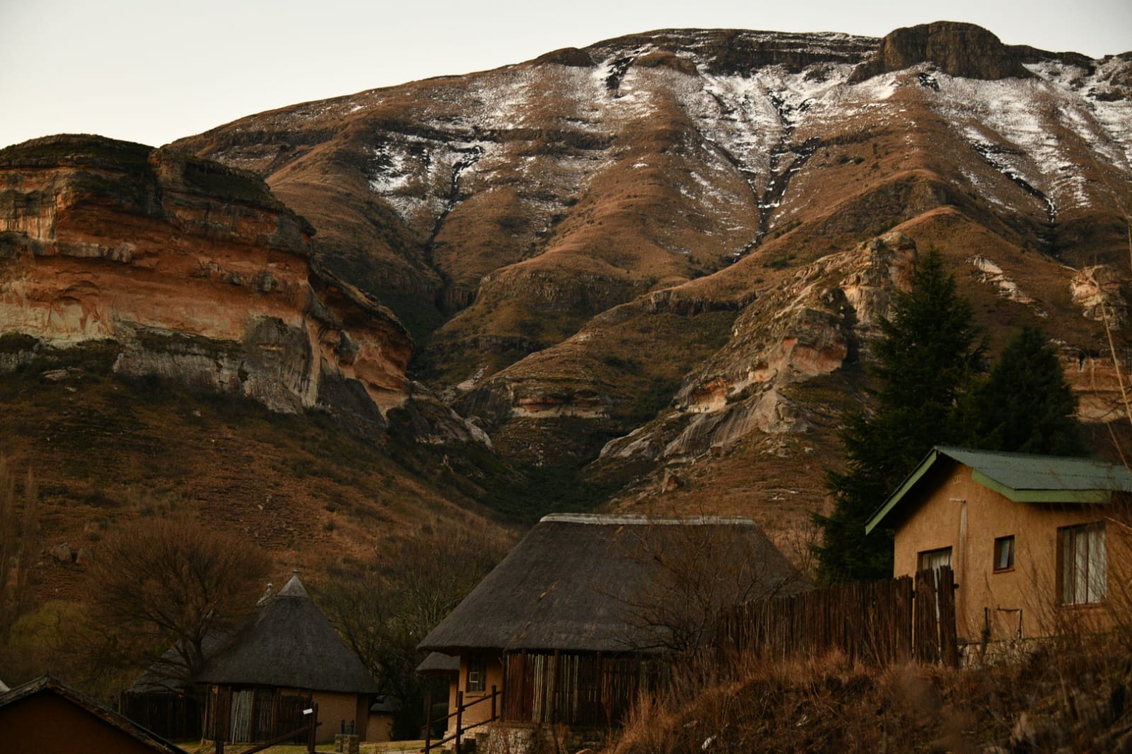The Maluti Mountains at the Golden Gate Highlands National Park called Golden Gate Zipline. Picture: Supplied/SANParks
