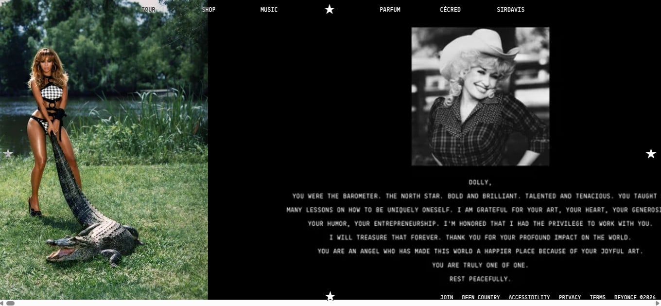 Beyonce, Taylor Swift pay tribute to 'talented and tenacious' Dolly Parton