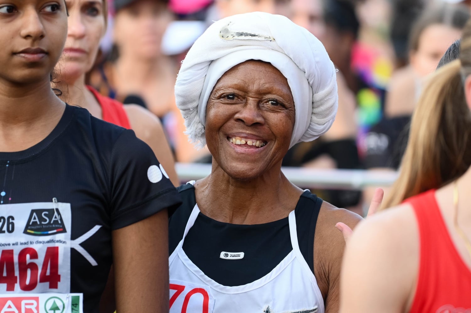 Distance runner Blanche Moila still going strong at the age of 70