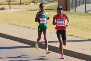 Glenrose Xaba and Selam Gebre