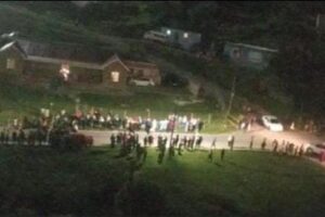 A screenshot of the alleged shooting scene was sent to the Knysna-Plett Herald.