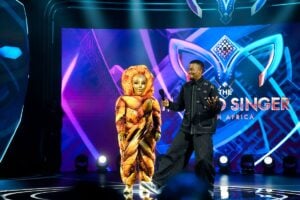 Tumi Morake as Koeksister on The Masked Singer South Africa