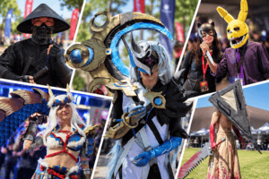 Cosplayers at Comic Con Africa