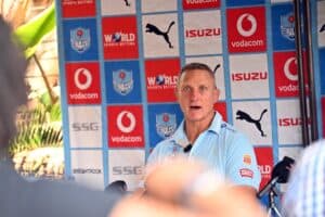 Bulls head coach Johan Ackermann