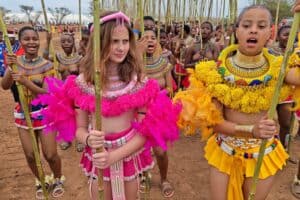 WATCH: Anastasia Fourie shines at Zulu Reed Dance as 30,000 maidens gather in KZN