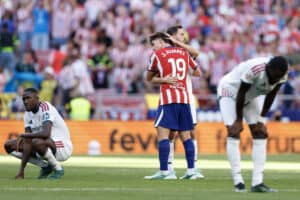 Atletico Madrid beat Real Madrid in tense derby clash