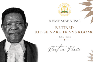 Condolences pour in for Judge Frans Nare
