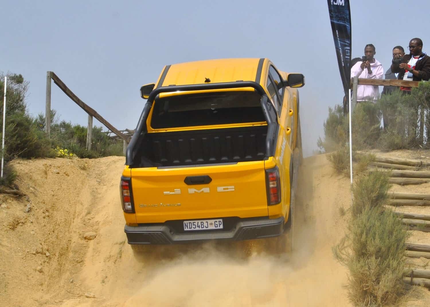 Driving JMC's new Grand Avenue in South Africa
