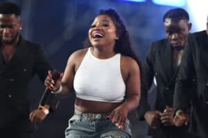 Makhadzi performs during the Makhadzi One Woman Show at Peter Mokaba Stadium on December 21, 2024 in Polokwane, South Africa. Picture via Philip Maeta/Gallo Images
