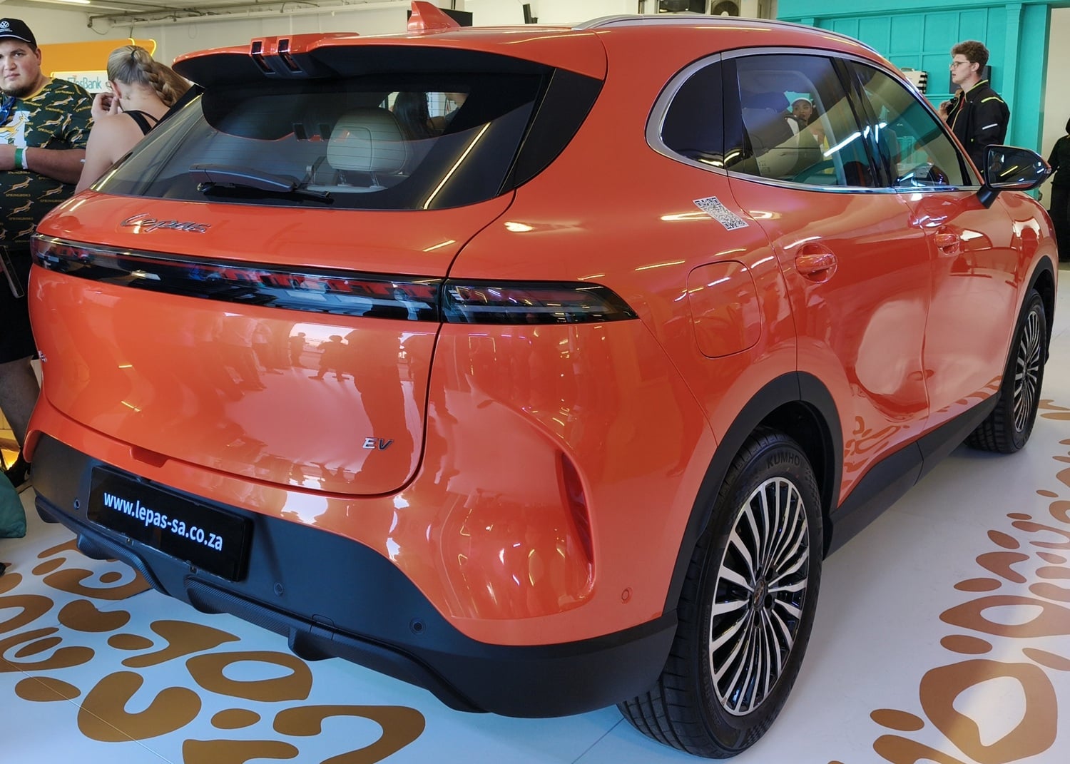 Lepas showcased new energy vehicle future at Kyalami Festival of Motoring