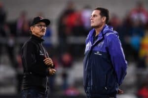 Rassie Erasmus and Les Kiss