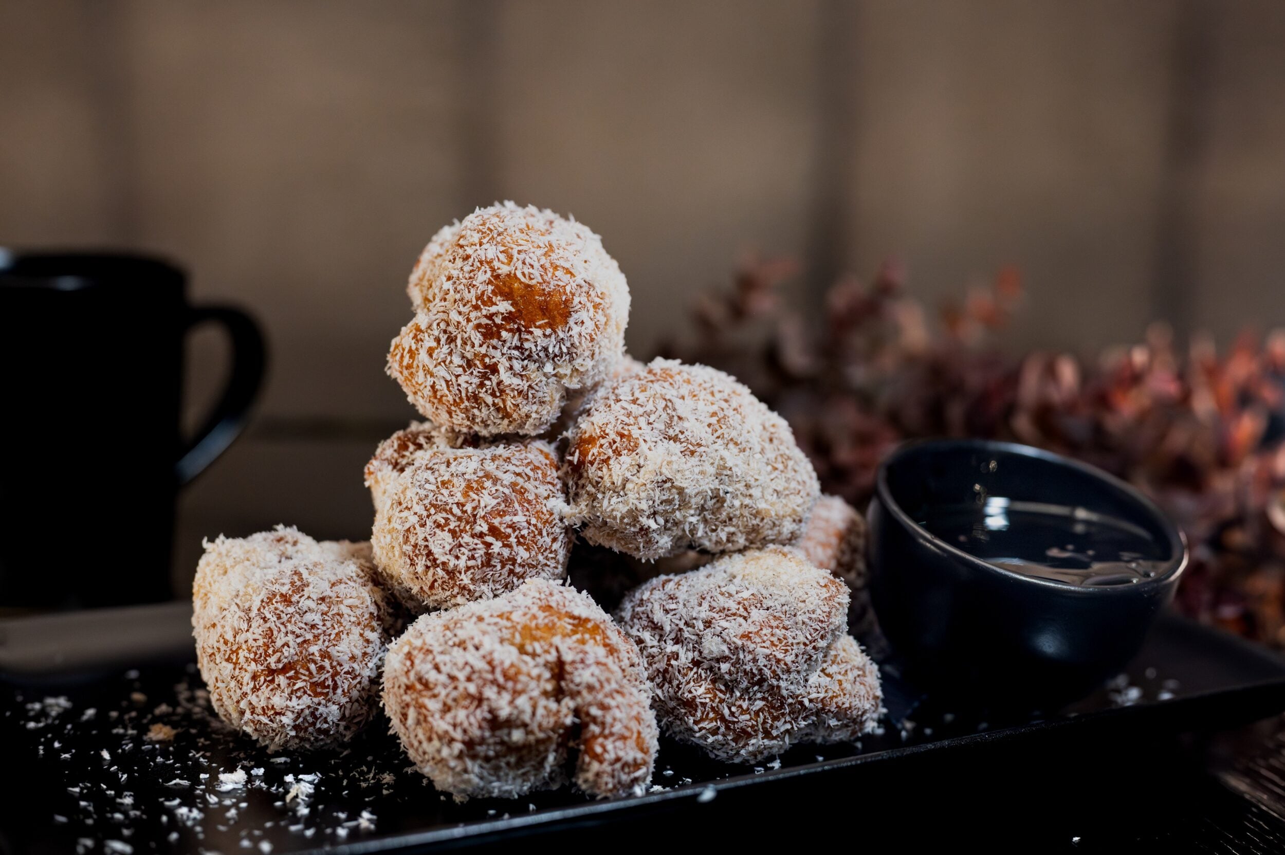 Marmite, coconut and black pepper koe'sisters. Picture: Supplied