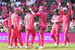 Proteas players celebrate