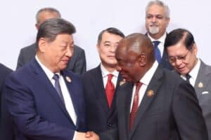Ramaphosa Backs China's Brics AI plan, warns against risks
