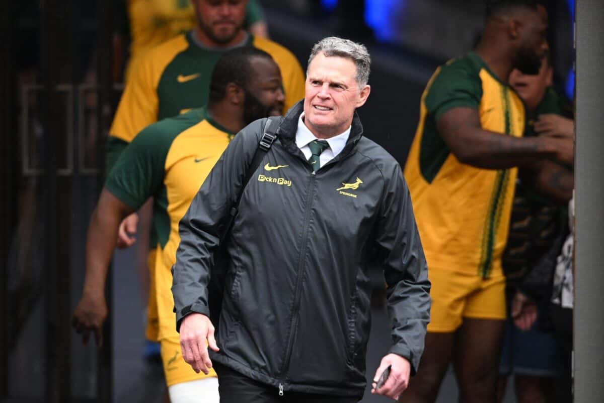 Springbok T Rassie: Springboks won't be affected by reduced fan support in US | The ...