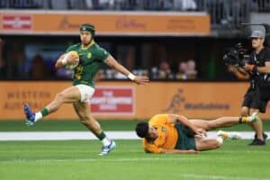 Springbok wing Edwill van der Merwe