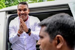 Sri Lanka arrests ex-president's son over Airbus deal