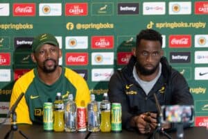 Mzwandile Stick and Siya Kolisi