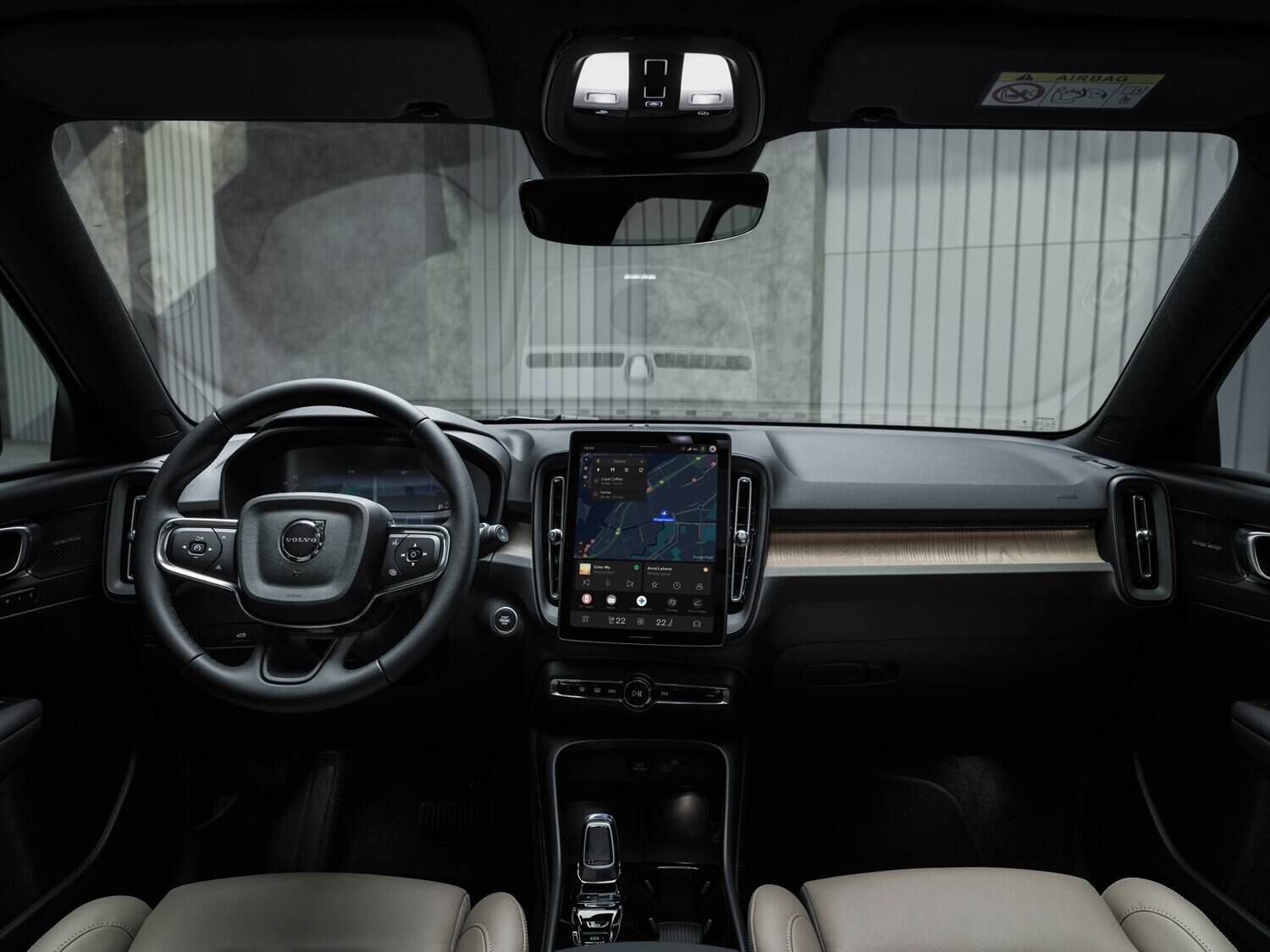 Wraps come off updated again Volvo XC4