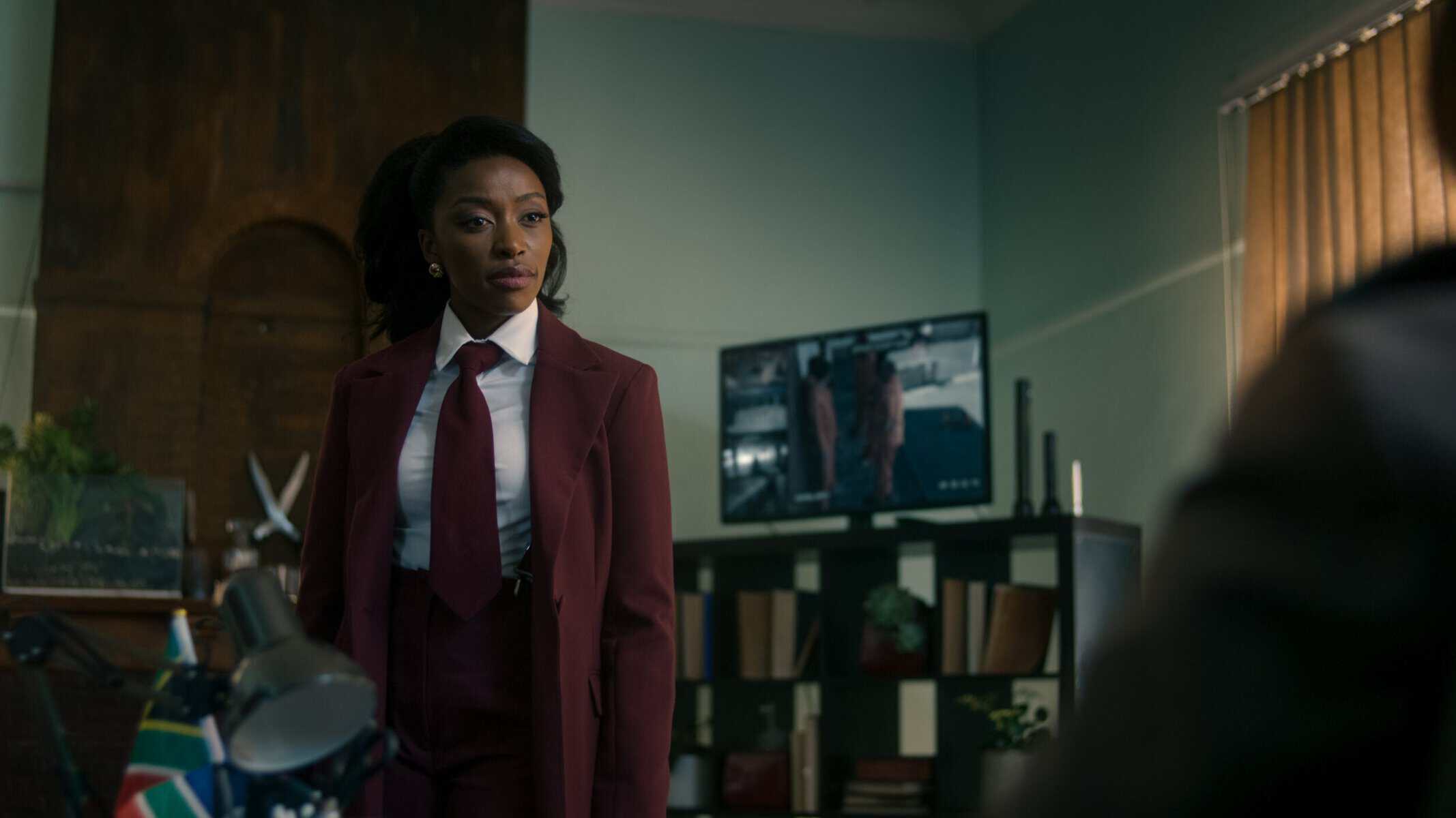 Nqobile Nunu Gamedze as Mbali Dlamini in Umthetho. Picture: Supplied, Netflix