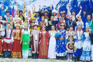 Uyghurs in Xinjiang.
