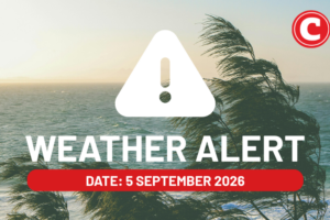 Weather forecast for 5 September 2026