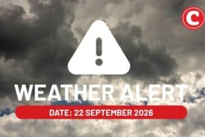 Weather forecast 22 September 2026