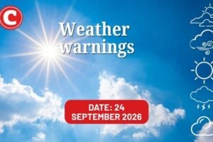 Weather forecast 23 Sept 2026