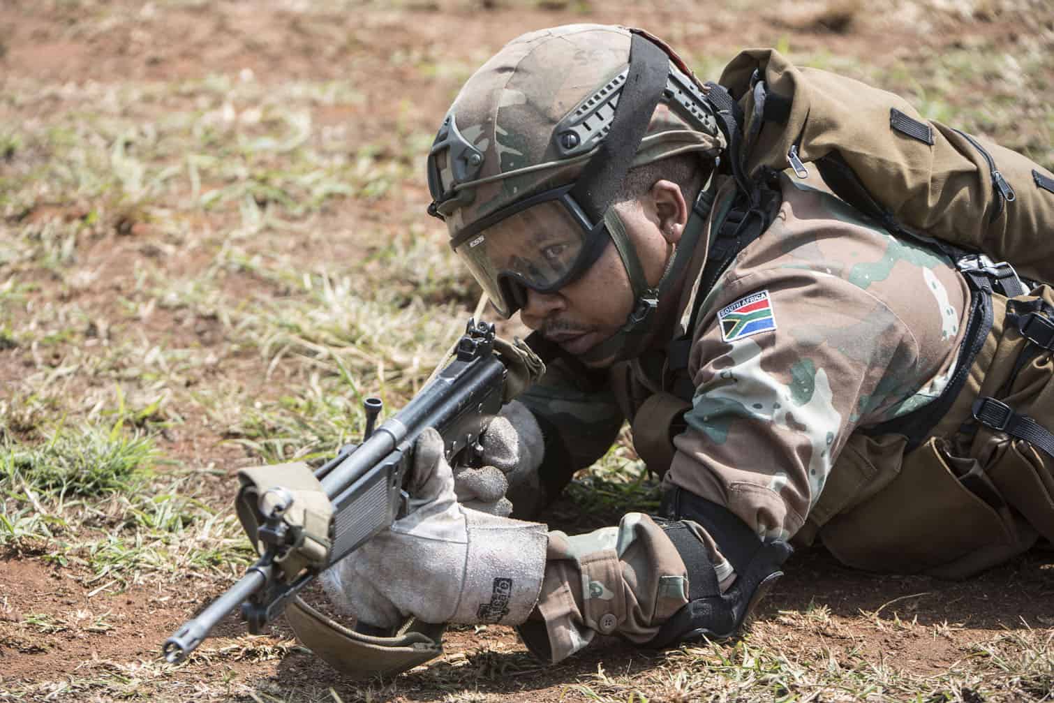 The South African Air Force and South African National Defence Force take part in a capability demonstration at the Africa Aerospace and Defence (AAD) 2026 expo, 19 September 2026, at Air Force Base Waterkloof in Centurion. The expo serves as Africa's premier aerospace and defense exhibition, showcasing air, land, and sea technologies. Saturday and Sunday featured a public airshow including gripens and hawk jets, as well as the Roovalk helicopter, among others. Picture: Michel Bega/The Citizen