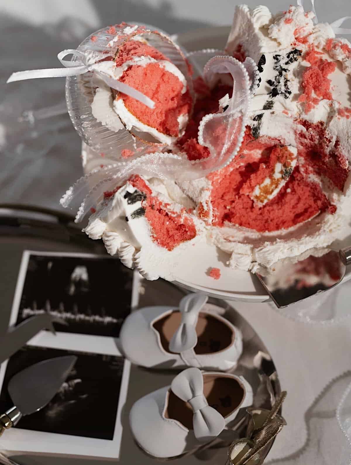 It's a girl! Ayanda Matsimbe and husband Peter reveal they're expecting a baby girl with sweet cake reveal