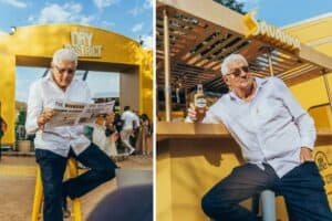 Legendary comedian Barry Hilton revives Savanna barman Larry at the Luxurious Marble Circus