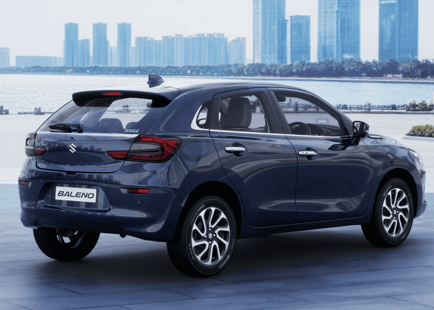 Facelift Suzuki Baleno revealed in India