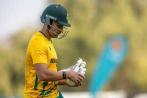 Proteas captain Bjorn Fortuin