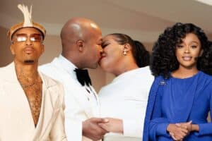 Nomzamo Mbatha and Teddy Geldart bring Anele and Buzza’s wedding to Netflix in Stars & Vows