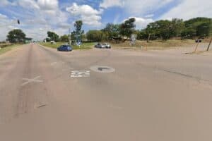 The traffic lights at Delmas and Nossob intersection has been out of order for three weeks straight.