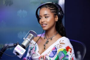 Tyla visits SiriusXM Studios on 8 February 2023 in New York City. Picture: Jason Mendez/Getty Images