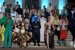 David Tlale is back! Fashion guru returns to SA Fashion Week with a sizzling collection