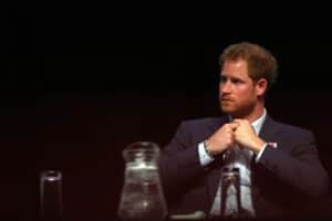 Prince Harry during the International Aids Conference on July 21, 2016 in Durban, South Africa. During the International Aids Conference held in South Africa, Prince Harry and John, took to the stage to call for strengthened efforts in the fight against Aids. (Photo by Gallo Images / Sunday Times/ Jackie Clausen)