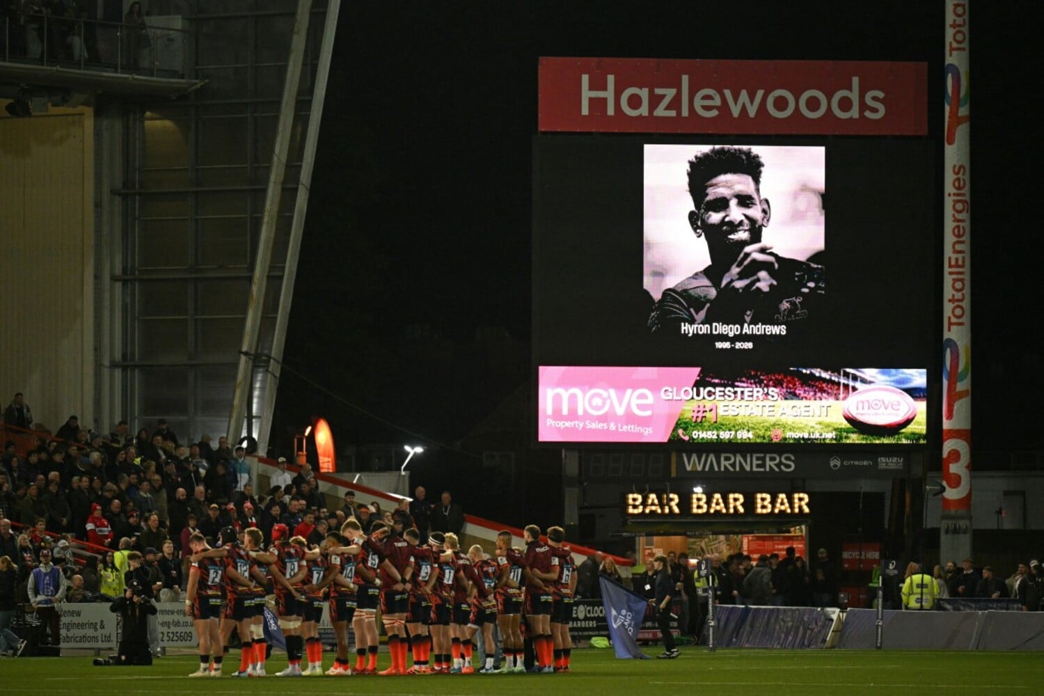 Players respect Hyron Andrews