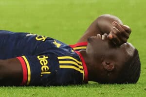 Arsenal 'concerned' about Saka injury, says Arteta