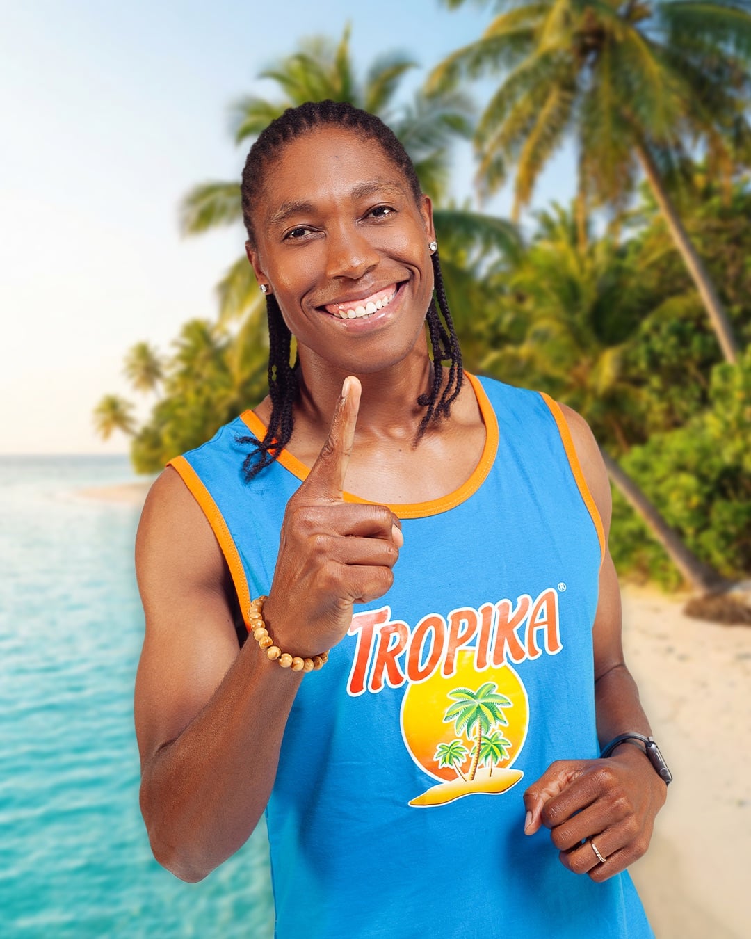 Caster Semenya on being the first celebrity eliminated from Tropika Island Of Treasure
