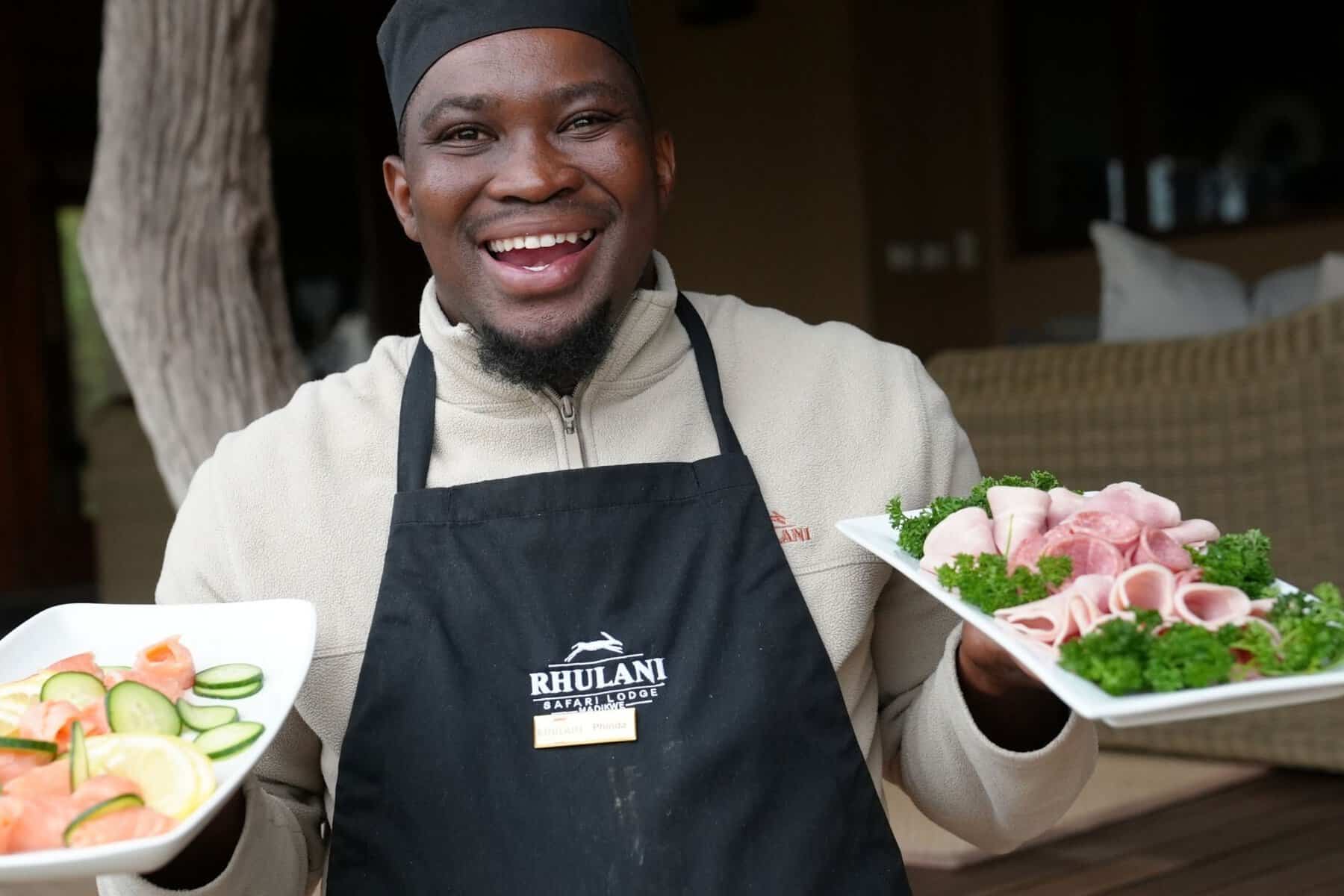 Chef Phinda. Picture: Hein Kaiser