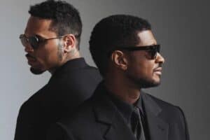 Chris Brown and Usher