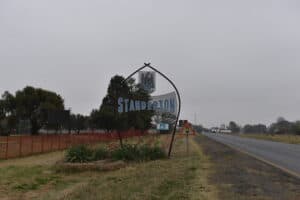 Entrance to Standerton