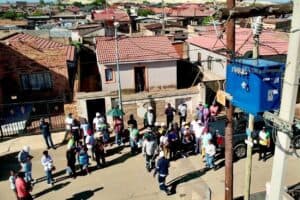 Did Lesufi take credit for DA-funded transformer in Soweto?