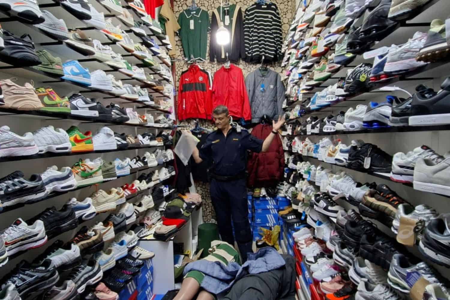 Police seize R160m in counterfeit goods in Johannesburg CBD raid