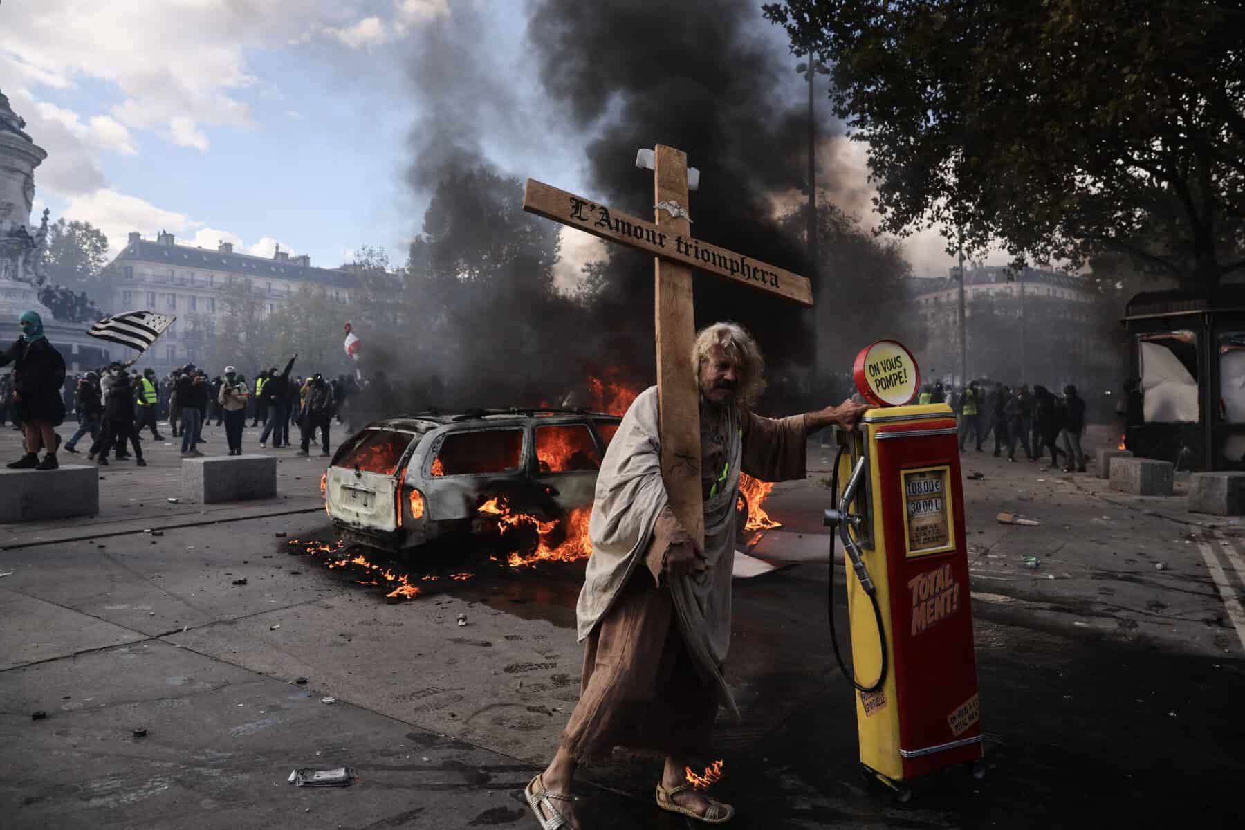 France considers curfews as cost-of-living protests turn violent
