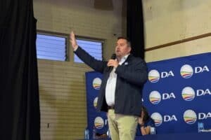Former DA leader and Deputy Minister of Trade, Industry and Competition John Steenhuisen